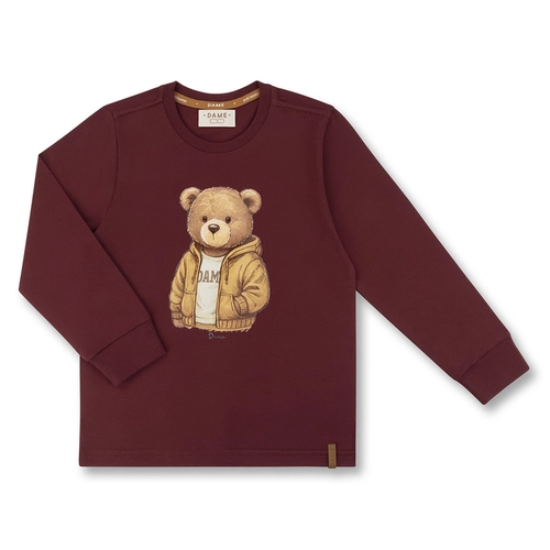 CAMISETA ALGODÃO TEDDY JAQUETA ML INFANTIL 7966 CAMISETA ALGODÃO TEDDY JAQUETA ML INFANTIL 7966 Off 3