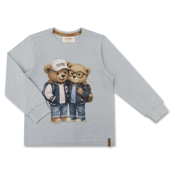 CAMISETA ALGODÃO TEDDY AMIGOS ML INFANTIL 7976