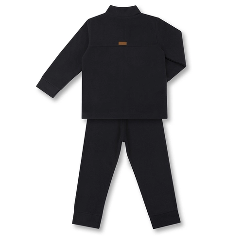 CONJUNTO JAQUETA/CALÇA SOFT INFANTIL 8056 Preto