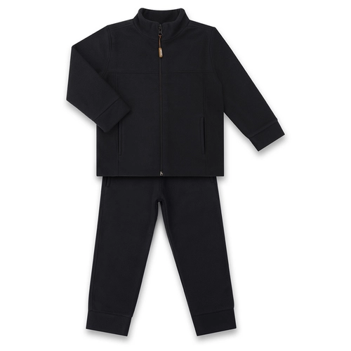 CONJUNTO JAQUETA/CALÇA SOFT INFANTIL 8056 Preto