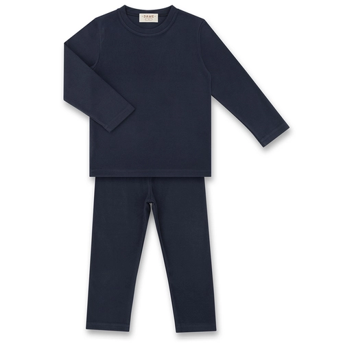CONJUNTO BLUSA/CALÇA TÉRMICO FOFO INFANTIL 8049 Marinho