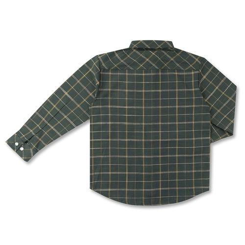 CAMISA XADREZ ALGODÃO ML INFANTIL 7921 CAMISA XADREZ ALGODÃO ML INFANTIL 7921 Petróleo 12