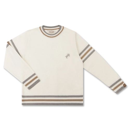 BLUSA TRICÔ LISTRADA CLÁSSICA INFANTIL 8086