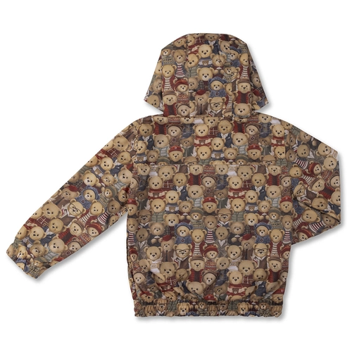 JAQUETA CORTA-VENTO IMPERMEÁVEL ESTAMPA TEDDY INFANTIL 7957 JAQUETA CORTA-VENTO IMPERMEÁVEL ESTAMPA TEDDY INFANTIL 7957 Marinho 2