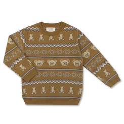 BLUSA TRICÔ JACQUARD ÉTNICO TEDDY INFANTIL 8113