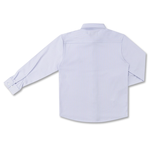 CAMISA MALHA LISTRADA CLÁSSICA ML INFANTIL 7910 CAMISA MALHA LISTRADA CLÁSSICA ML INFANTIL 7910 Azul bebê 12