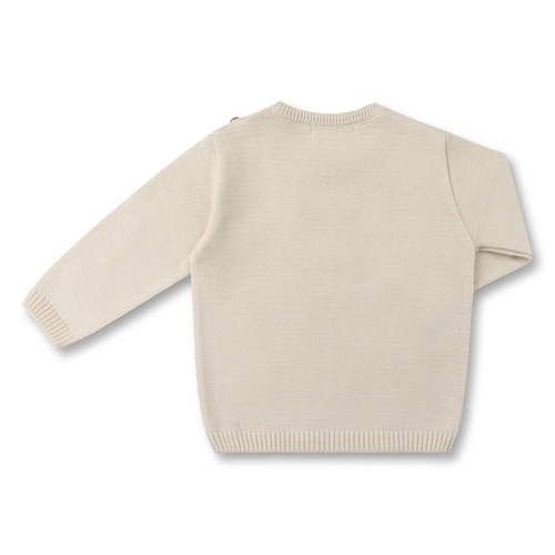 BLUSA TRICÔ URSO BORDADO BEBÊ 7871