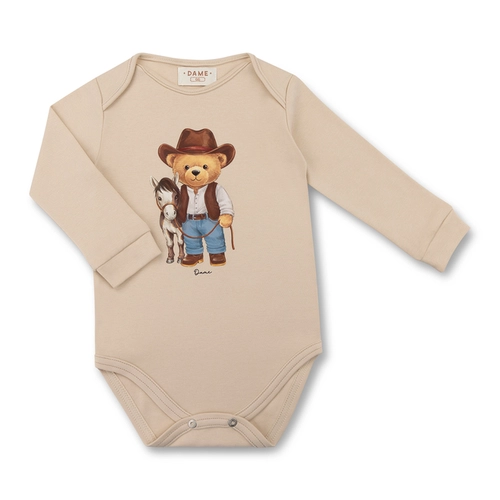 BODY SUEDINE ALGODÃO TEDDY CAVALO ML BEBÊ 7882 BODY SUEDINE ALGODÃO TEDDY CAVALO ML BEBÊ 7882 Linho GG