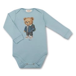 BODY SUEDINE ALGODÃO TEDDY COLLEGE ML BEBÊ 7880
