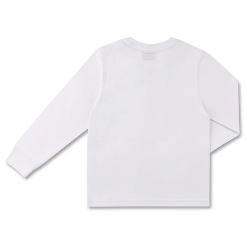 CAMISETA ALGODÃO NBA LOGOMAN ML INFANTIL 8176 CAMISETA ALGODÃO NBA LOGOMAN ML INFANTIL 8176  Branco 6