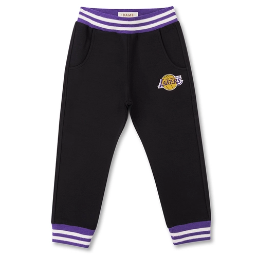 CALÇA MOLETOM NBA LOS ANGELES LAKERS INFANTIL 8153 CALÇA MOLETOM NBA LOS ANGELES LAKERS INFANTIL 8153  Preto 12