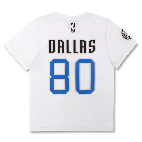 CAMISETA ALGODÃO NBA TEDDY DALLAS MAVERICKS MC INFANTIL 8166 CAMISETA ALGODÃO NBA TEDDY DALLAS MAVERICKS MC INFANTIL 8166  Branco 12