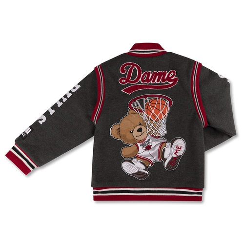BOMBER COLLEGE CHICAGO BULLS INFANTIL 8160 BOMBER COLLEGE CHICAGO BULLS INFANTIL 8160 Preto 12