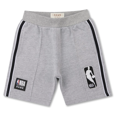 BERMUDA MOLETOM NBA LOGOMAN INFANTIL 8177 BERMUDA MOLETOM NBA LOGOMAN INFANTIL 8177  Cinza 12