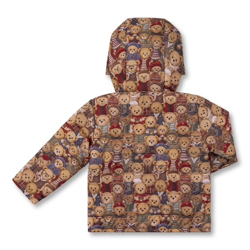 JAQUETA PUFFER ESTAMPA TEDDY BEBÊ 7897 JAQUETA PUFFER ESTAMPA TEDDY BEBÊ 7897 Ocre M