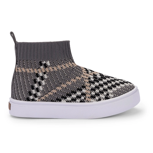 BOTA KNIT JACQUARD XADREZ INFANTIL 8128 BOTA KNIT JACQUARD XADREZ INFANTIL 8128 Chumbo 26