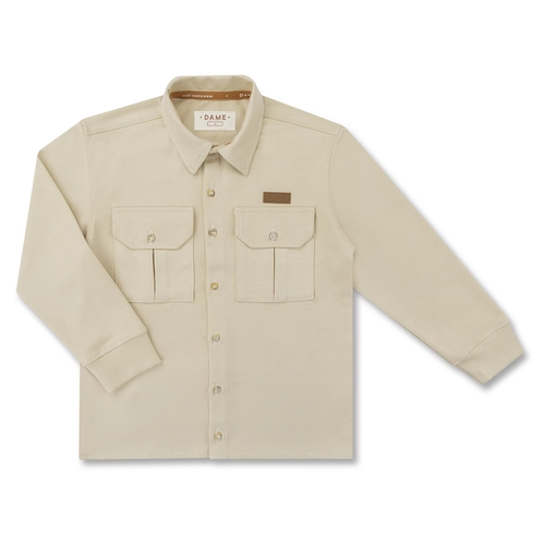 CAMISA SUEDINE BOLSOS TEDDY BONÉ ML INFANTIL 8036 CAMISA SUEDINE BOLSOS TEDDY BONÉ ML INFANTIL 8036 Linho 4