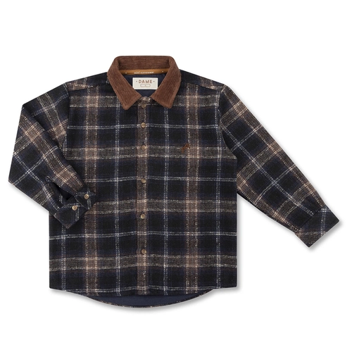 CAMISA XADREZ FLANELA ALGODÃO FORRO MEIA-MALHA ML INFANTIL 7934 CAMISA XADREZ FLANELA ALGODÃO FORRO MEIA-MALHA ML INFANTIL 7934 Preto 2