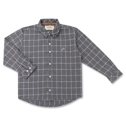 CAMISA XADREZ FLANELA ALGODÃO ML INFANTIL 7932