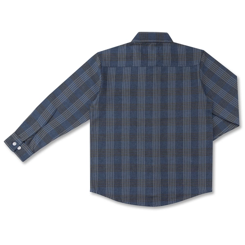 CAMISA XADREZ FLANELA ALGODÃO ML INFANTIL 7922 CAMISA XADREZ FLANELA ALGODÃO ML INFANTIL 7922 Marinho 1
