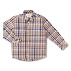 CAMISA XADREZ ALGODÃO ML INFANTIL 7917