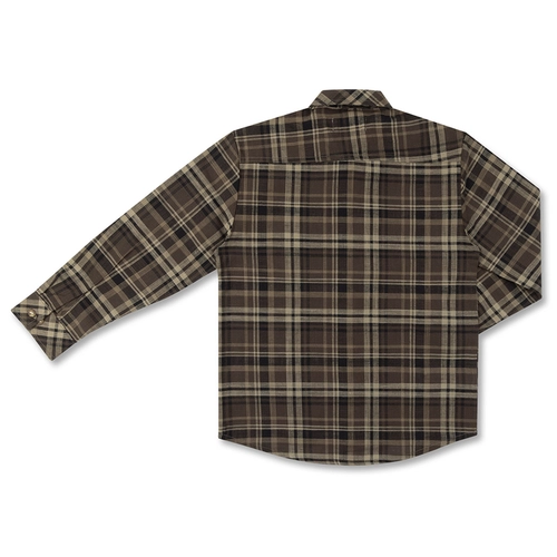 CAMISA XADREZ ALGODÃO ML INFANTIL 7915 CAMISA XADREZ ALGODÃO ML INFANTIL 7915  Chocolate 1