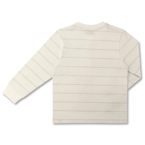CAMISETA ALGODÃO PIMA LISTRADA TEDDY CÃES ML INFANTIL 7981