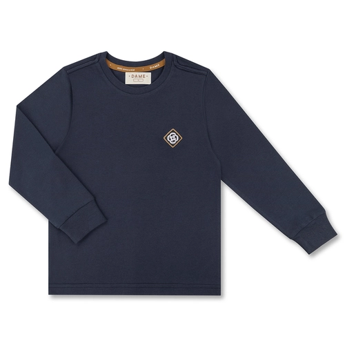 CAMISETA ALGODÃO MONOGRAMA ML INFANTIL 7968 CAMISETA ALGODÃO MONOGRAMA ML INFANTIL 7968 Marinho 3