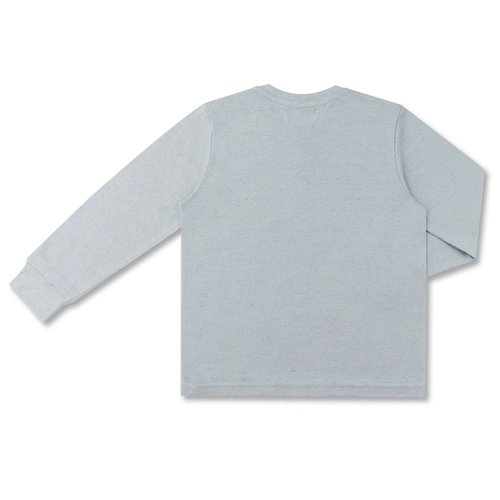 CAMISETA ALGODÃO TEDDY LOOK ML INFANTIL 7977 CAMISETA ALGODÃO TEDDY LOOK ML INFANTIL 7977 Azul bebê 1