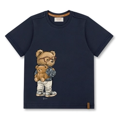 CAMISETA ALGODÃO TEDDY MOCHILA MC INFANTIL 7989