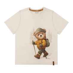 CAMISETA ALGODÃO TEDDY ALPINISTA MC INFANTIL 8001