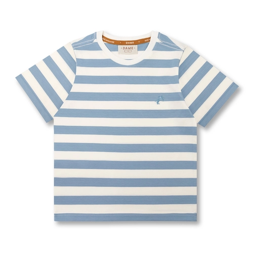 CAMISETA ALGODÃO LISTRADA NAVY BORDADO CAVALO MC INFANTIL 8009 CAMISETA ALGODÃO LISTRADA NAVY BORDADO CAVALO MC INFANTIL 8009  Delavê 12