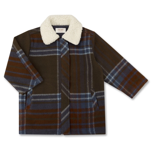 CASACO 100% LÃ PATCHES DAME E TEDDY INFANTIL 7940 CASACO 100% LÃ PATCHES DAME E TEDDY INFANTIL 7940  Carmim 3