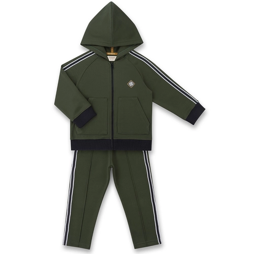 CONJUNTO JAQUETA/CALÇA COLLEGE TEDDY CAVALO INFANTIL 8060