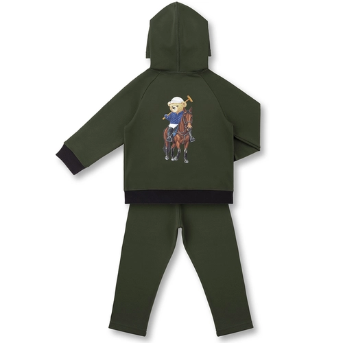 CONJUNTO JAQUETA/CALÇA COLLEGE TEDDY CAVALO INFANTIL 8060