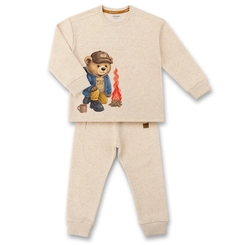 CONJUNTO BLUSA/CALÇA MALHA TEXTURIZADA TEDDY FOGUEIRA INFANTIL 8041