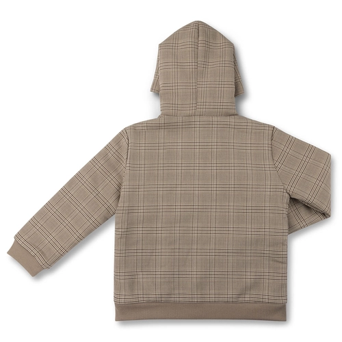 JAQUETA XADREZ FORRO CARNEIRINHO PATCH TEDDY INFANTIL 7941