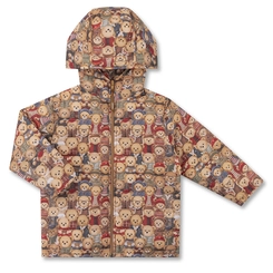 JAQUETA PUFFER ESTAMPA TEDDY INFANTIL 8071