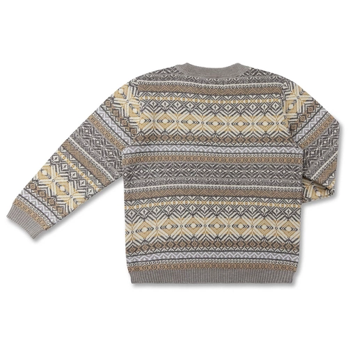 BLUSA TRICÔ JACQUARD ÉTNICO TOTAL INFANTIL 8099