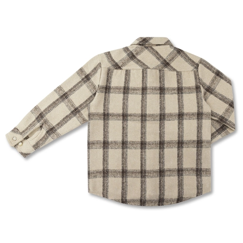 CAMISA XADREZ FLANELA ALGODÃO FORRO MEIA-MALHA ML INFANTIL 7935 CAMISA XADREZ FLANELA ALGODÃO FORRO MEIA-MALHA ML INFANTIL 7935 Bege 12