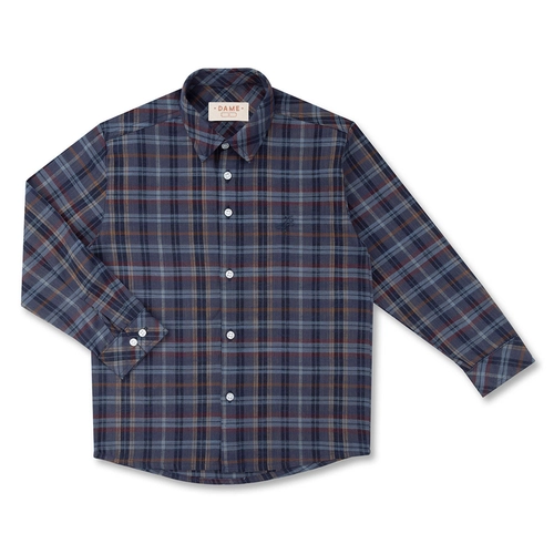 CAMISA LISTRADA ML INFANTIL 7913 CAMISA LISTRADA ML INFANTIL 7913 Marinho 12