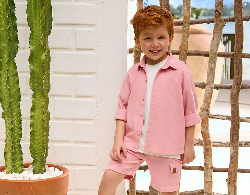 CAMISETA ALGODÃO PIMA MC INFANTIL P017