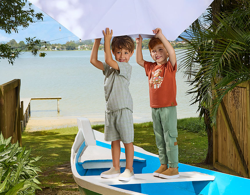 CONJUNTO CAMISA E BERMUDA ALGODÃO XADREZ INFANTIL 7710