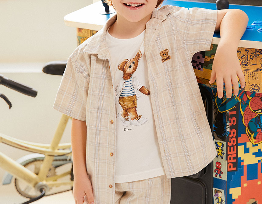 CAMISETA ALGODÃO TEDDY MAGRINHO INFANTIL 8242
