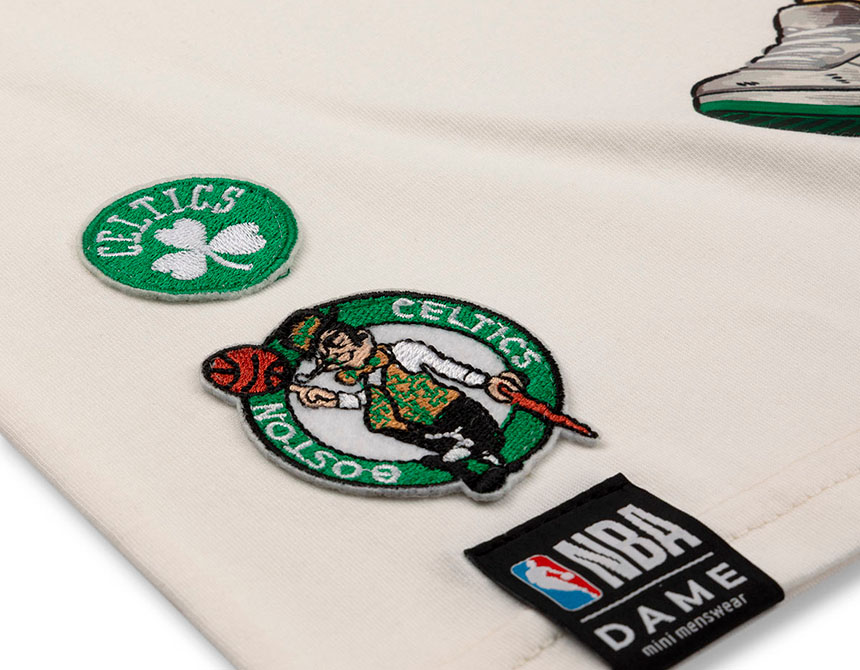 CAMISETA NBA CELTICS TEDDY CAMINHANDO INFANTIL 8390