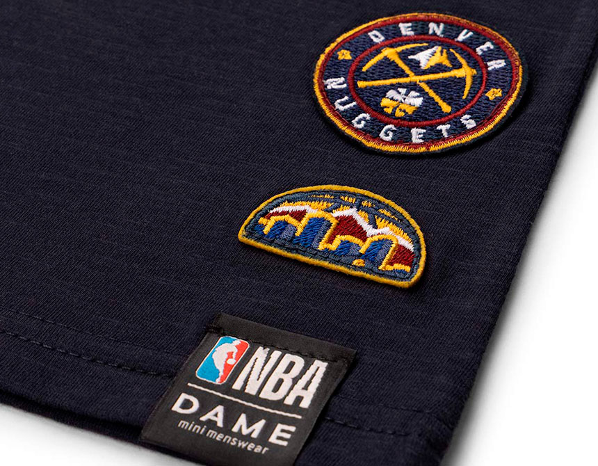 CAMISETA NBA NUGGETS TEDDY TABELA INFANTIL 8417