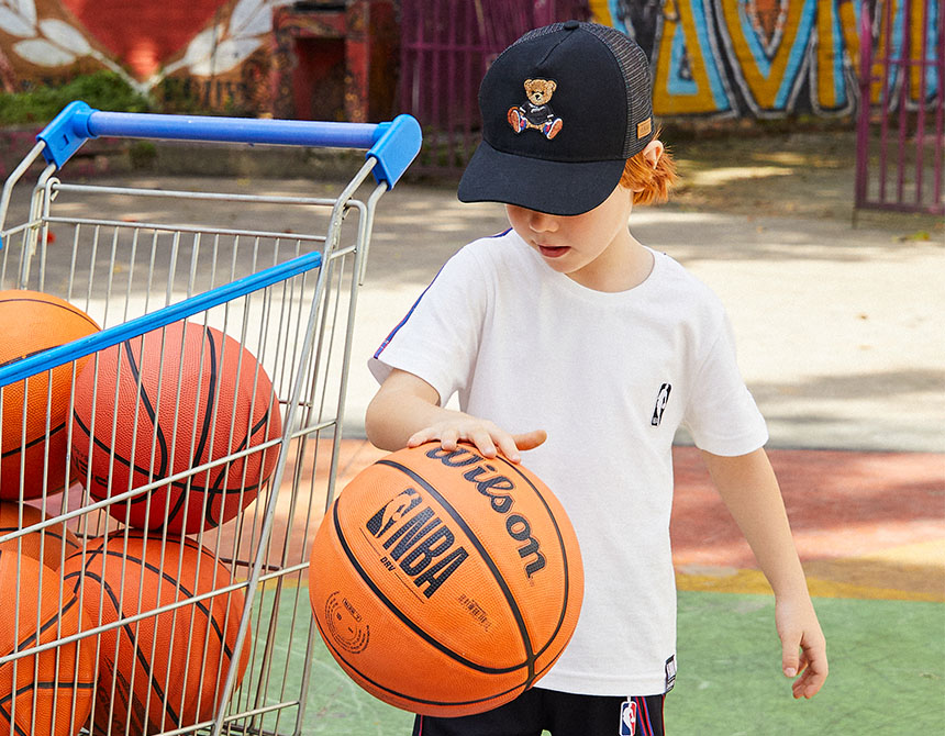 BONÉ INFANTIL TEDDY BASQUETE 8433