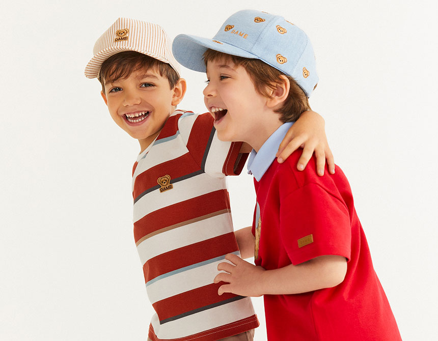 BONÉ INFANTIL DENIM TEDDIES 8437